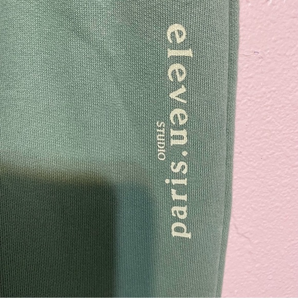 Elevenparis Fleece Joggers Seafoam NWT - Picture 6 of 10